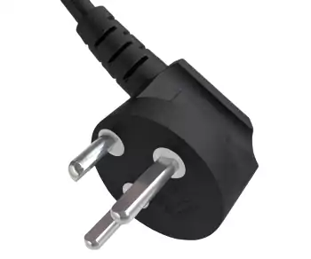 Netzkabel Dänemark Typ K 90° auf C13 90°