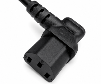 Netzkabel Dänemark Typ K 90° auf C13 90°