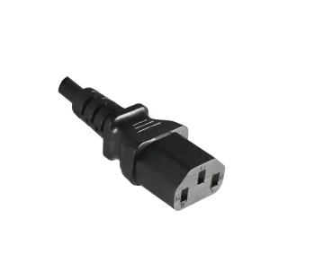 Netzkabel Italien Typ L auf C13, 1mm², Zulassung: IMQ, schwarz, Länge 5,00m