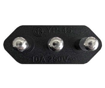 Καλώδιο δικτύου Ιταλίας τύπου L σε C13, 1mm², έγκριση: μήκους 5.00m.