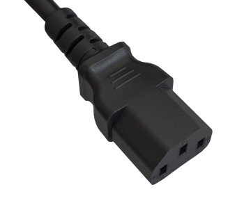Câble secteur Japon type B sur C13, 2mm², JPN 3pin type B/IEC 60320-C13, JET PSE, noir, longueur 5m
