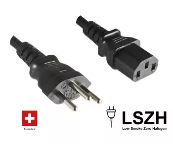 Power cord Switzerland LSZH type J