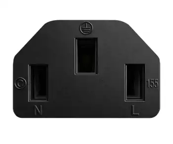 Cabo de rede Inglaterra Reino Unido tipo G 10A para C13, 0,75mm², aprovado: ASTA /SASO /HK e Singapura SM, preto, 1,80m