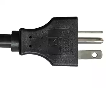 Netzkabel Amerika USA NEMA 6-20P auf C13, SJT 14/3C 105°C, schwarz, Länge 2,00m