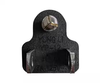 Maitinimo kabelis Amerika, JAV, NEMA 5-15P, B - C13 tipo, pasuktas į šoną, AWG18, SVT, UL/CSA, juodas, 1,80 m ilgio