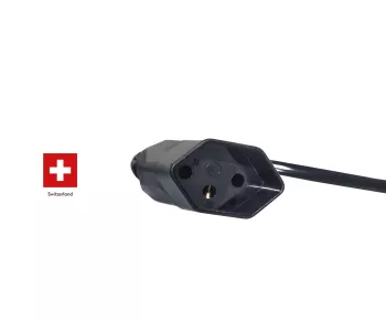 Power cord Switzerland type J to C14