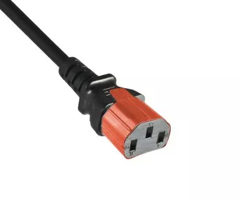 Plug-in sleeve for C13, SecureSleeve, red