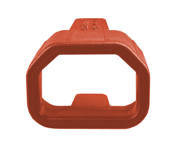 Push-on sleeve for C14, SecureSleeve, red