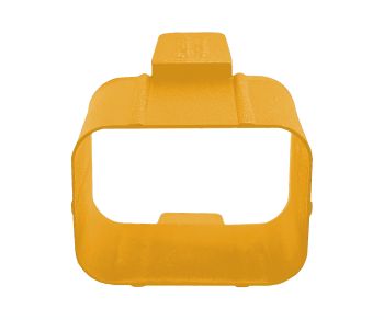 Slip-on sleeve for C19, SecureSleeve, yellow