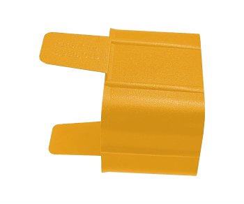 Slip-on sleeve for C19, SecureSleeve, yellow
