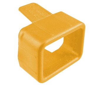 Push-on sleeve for C20, SecureSleeve, yellow