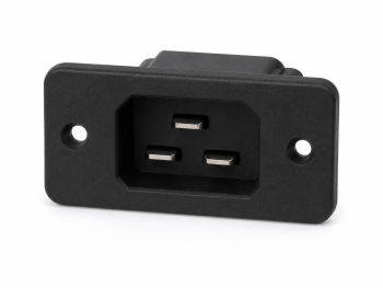 DINIC IEC 60320-C20 Einbaubuchse zum Schrauben, 16 A, 250 V~, Bulk Verpackung