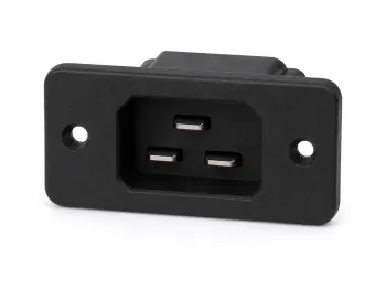 DINIC IEC 60320-C20 Einbaubuchse zum Schrauben, 16 A, 250 V~, Bulk Verpackung