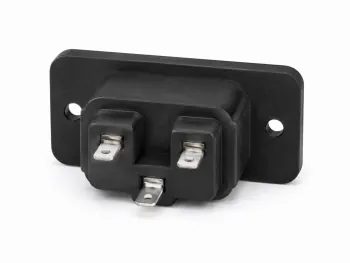 DINIC IEC 60320-C20 Einbaubuchse zum Schrauben, 16 A, 250 V~, Bulk Verpackung