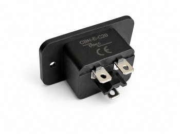 DINIC IEC 60320-C20 Einbaubuchse zum Schrauben, 16 A, 250 V~, Bulk Verpackung