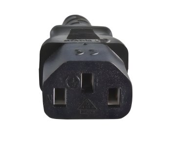 Cable de red Inglaterra UK tipo G 10A a C13, 0,75 mm², homologación: BSI Kitemark, UKCA, negro, longitud 1,80 m