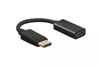 Adaptador DisplayPort 1.4 macho a HDMI tipo A hembra, 4K*2K@60Hz, 3D, longitud 0,10m blíster