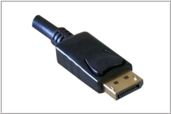 DisplayPort cable, 2x DP connector, VESA standardised, version 1.3, 5K3K, black, DINIC polybag, length 2.00m