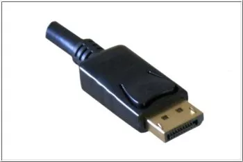 Cablu DisplayPort, 2x fișă DP, standardizat VESA, versiunea 1.3, 5K3K, negru, lungime 2,00m, DINIC polybag