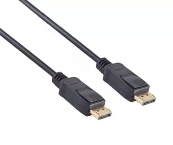 DINIC DisplayPort 1.4 connection cable, 8K, 8K (60Hz), 5K (120Hz), 4K2K (240Hz), black, DINIC Polybag, 5m