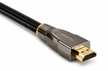 HDMI kabel DINIC Dubai Range, vtič tipa A na vtič, pod kotom 90°, 18 Gbit/s, 4K@60Hz, v blisterju, 2 m