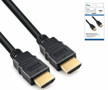 HDMI Kabel 19-pol A auf A Stecker, High Speed, Ethernet-Channel, 4K2K@60Hz, schwarz, Länge 2,00m, Box
