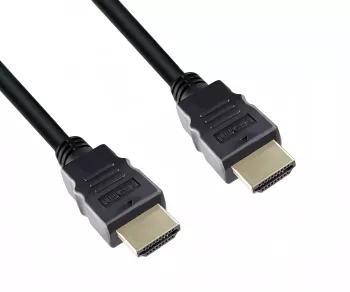 HDMI Kabel 19-pol A auf A Stecker, High Speed, Ethernet-Channel, 4K2K@60Hz, schwarz, Länge 2,00m, Box