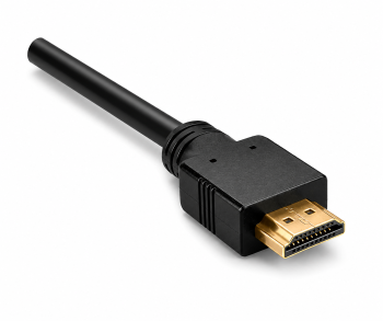 Cablu HDMI de la mufa A la mufa DVI-D, contacte placate cu aur, negru, pungă DINIC, lungime 2.00m