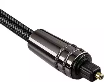 Premium Toslink-kabel han til mini Toslink han, Dubai Range, sort, DINIC-blister, længde 2,00 m