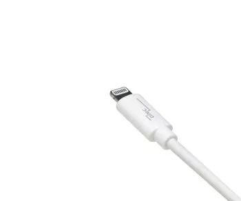 USB A to Lightning cable 2m, white, DINIC Box
