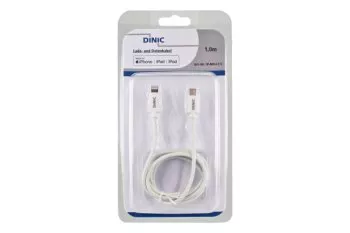 USB C auf Lighting Kabel, 2m, MFi zertifiziert unterstützt Power Delivery, weiß