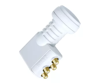 Quattro LNB, connection for four SAT receivers DINIC Box