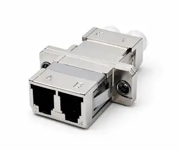LWL Fibre Optic Kupplung LC/LC Multimode LC Buchse/Buchse, Lichtwellenleiter duplex