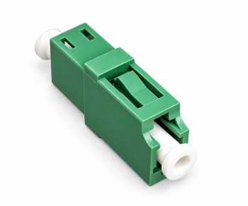 DINIC LC/APC-Kupplung mit zwei LC/APC-Buchsen für Singlemode-Simplex-Verbindungen