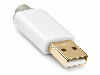 HQ Micro USB kabelis no A tipa vīrieša līdz B tipa vīrietim, Monaco Range, balts, 0,50 m, DINIC blisteris