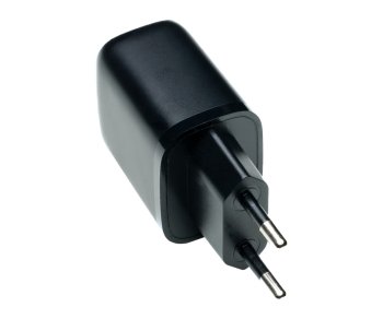 Chargeur/alimentation USB C+A 20W, Power Delivery + QC 3.0, noir