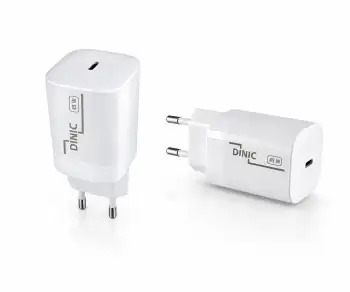 USB C Schnelllader / Netzteil 45W, Power Delivery 3.0, PPS-Technologie, DINIC Box mit Euroloch