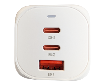 Φορτιστής/τροφοδοτικό USB C/C/A 65W Φορτιστής γρήγορης φόρτισης Power Delivery 3.0, τεχνολογία PPS