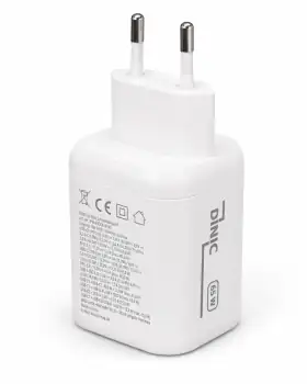 Caricabatterie/alimentatore USB C/C/A 65 W Caricabatterie rapido Power Delivery 3.0, tecnologia PPS