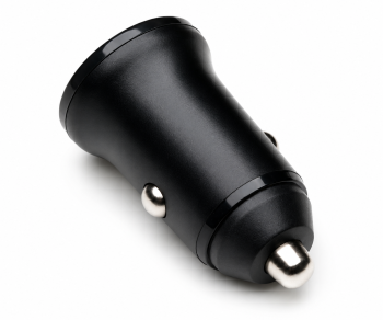 USB KFZ 20W C Schnellladegerät, PD 3.0 Schnellladefunktion, schwarz, DINIC Box Euroloch