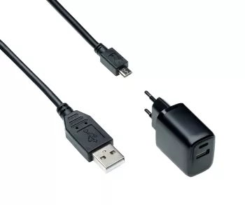 USB PD/QC 3.0 charging adapter incl. 2m micro USB cable 20W, 3.6V~5.9V/3A; 6~9V/2A; 9V~12V/1.5A