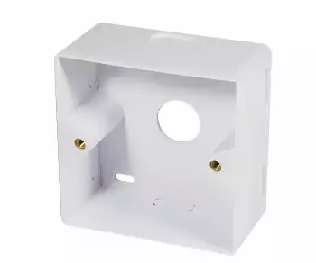 Cat.6/5 Netzwerkdose zweifach, RJ45, universell Unter- u. Aufputz, geschirmt, LSA, Karton