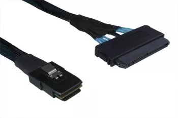 SAS-kabel intern SFF-8087 naar SFF-8484, SFF-8087 (host) naar SFF-8484 (doel), lengte 0,75 m