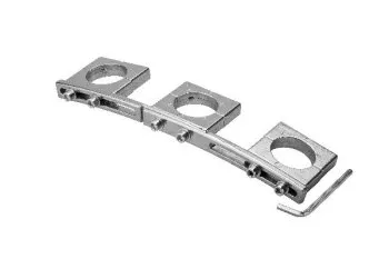 SAT Multifeedhalter, Halterung für 3 LNBs, DINIC Blister