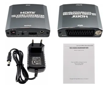 Convertitore da SCART a HDMI, adattatore audio video da SCART a HDMI, switch Full HD 720P/1080P per HDTV/monitor/proiettore/STB/VHS/Xbox/PS3/lettore D | Leroy Merlin