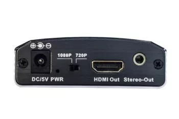 SCART-HDMI Adapter, DINIC Retail, Video und Audio analog auf HDMI bis 1080p@60Hz, DINIC Blister