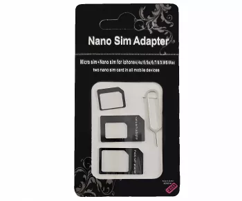 Sim card adapter set 4 in 1
