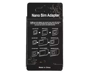Sim card adapter set 4 in 1