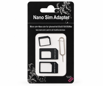 Sim Karten Adapter Set 4 in 1