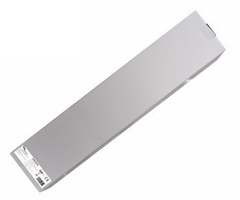 Multiple socket outlet with overvoltage protection, 8-way aluminium, 1.4m cable, slim design